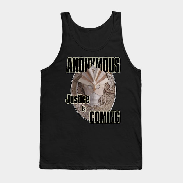 ANONYMOUS Tank Top by Just Kidding by Nadine May